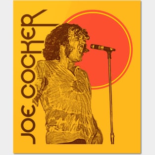 Joe Cocker // Feelin' Alright Retro 70s FanArt Design Posters and Art